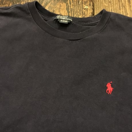 [USED]  POLO RALPH LAUREN  Tee  (NAVY)