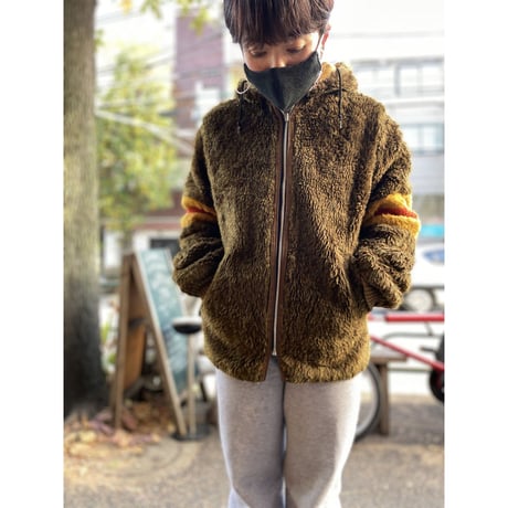[USED] リバーシブル フェイクファーJKT