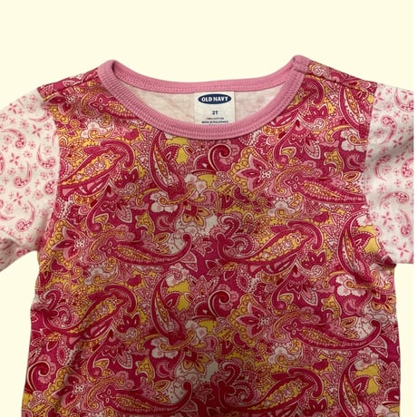 [USED］-KIDS-OLDNAVY ペイズリーTee