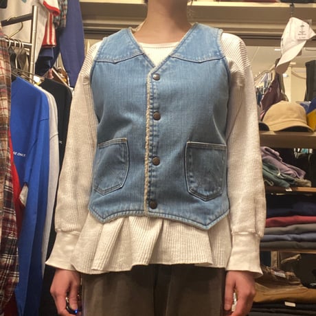 [USED]vintage Wrangler デニムベスト