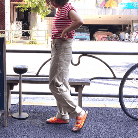 [USED] BIRKEN STOCK / フラワー柄