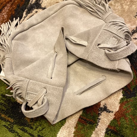[USED] SUEDE フリンジ ショルダーBAG♡