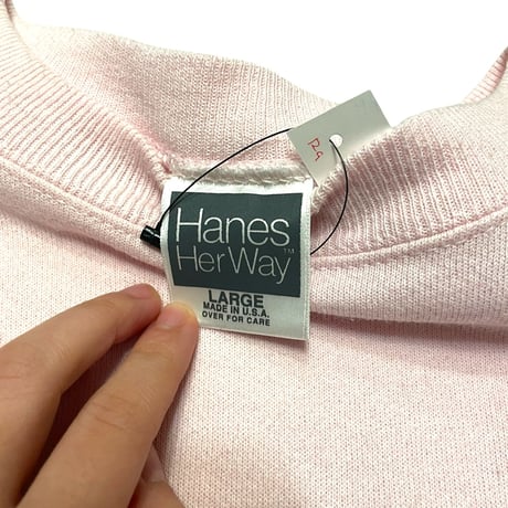 [USED]”Hanes Her Way＂ 猫ちゃん SWEAT ♡