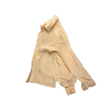 [USED] vintage CHINA Silk shirt🇨🇳