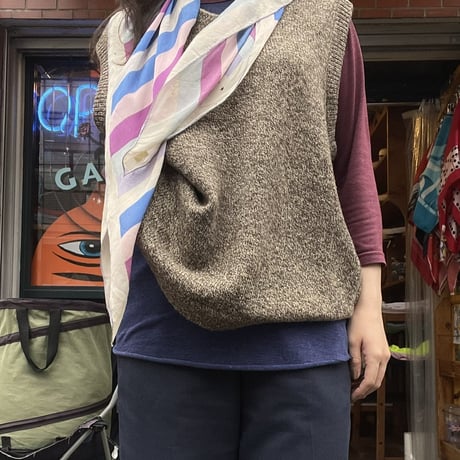 [USED] WOOL ニットベスト
