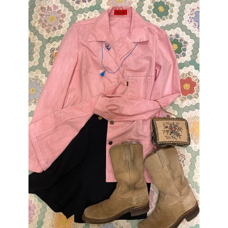 [USED］CUTE!Levis pink JKT♡