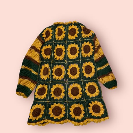[USED]ひまわり🌻 ニットガウンコート