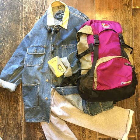 [USED] DENIM ロング カバーオール