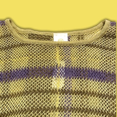 [USED] S/S かぎ編み サマーニット