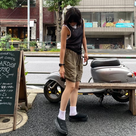 [USED] カーキのNYLONデタッチャブルPT