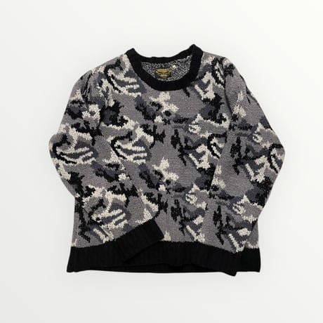 [USED] CITY CAMO モールヤーンニット