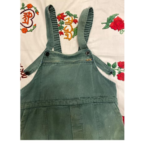 [USED]  EURO WORK OVERALL "GREEN"