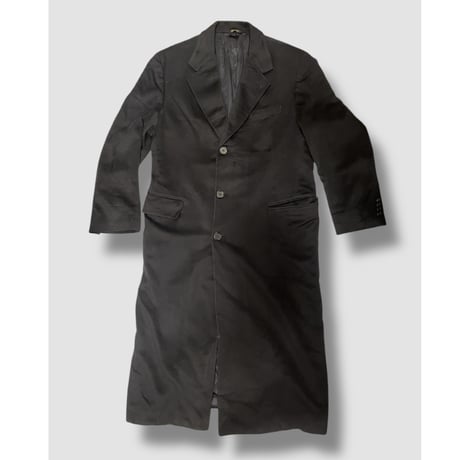 [USED] カシミア BLACK ロングコート