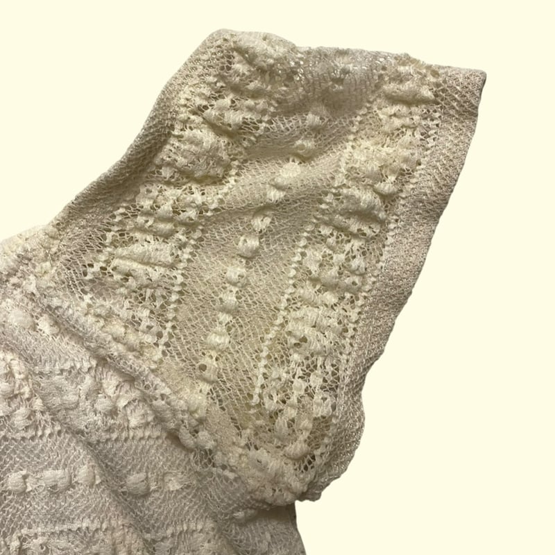 商品名: ブラックレースクロップドトップス（Sサイズ・パッド付き） USED]クロップド レースtops | garden730