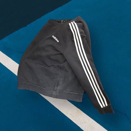 [USED] adidas 3line SWEAT L/S Tee