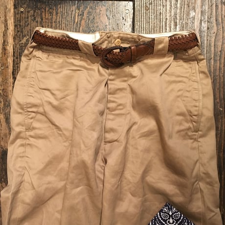 [USED]  編みベルト  fake Leather