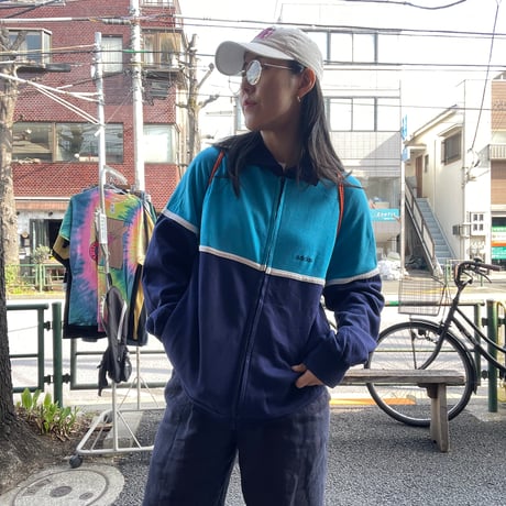 [USED]vintage 70's adidas ラグラン zip jkt
