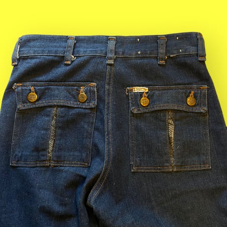 [USED]  70's フレアデニムパンツ