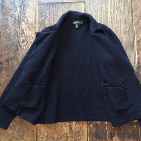 [USED] Ralph Lauren ニットライダース JKT