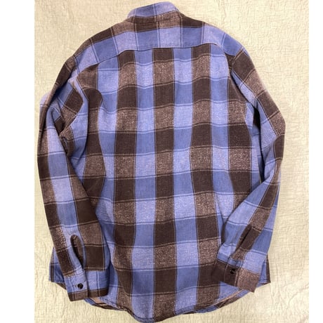 [USED] Heavyネルシャツ/ blue