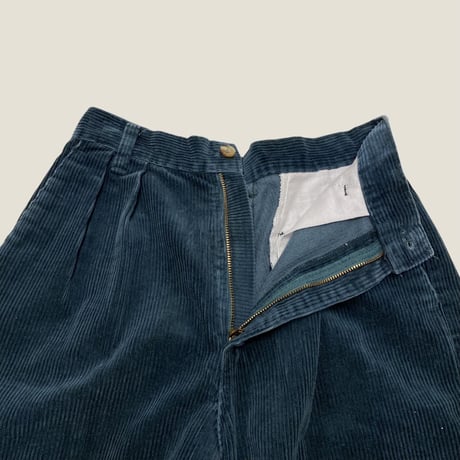 [USED] GREEN CORDUROY SHORTS♡