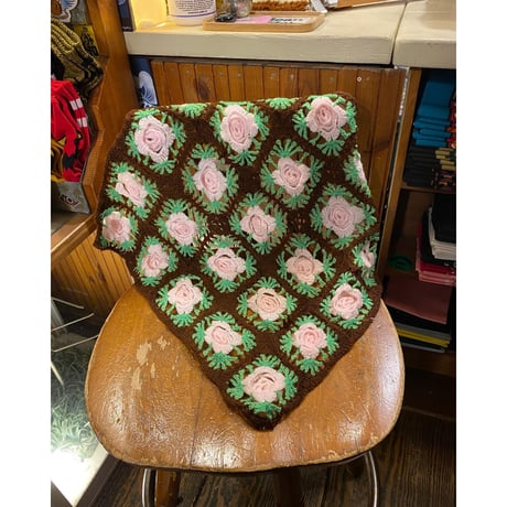 [USED]   鍵編みニット mini サイズ / 50cm × 50cm