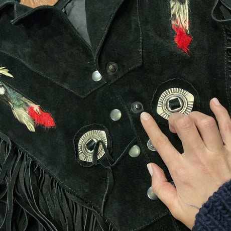 [USED] ”Last Rebels”フリンジ SUEDE JKT