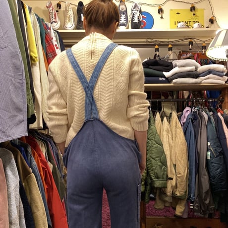 [USED] VINTAGE !! EUROオーバーオール