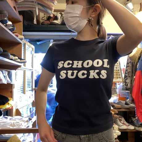 [Naughty] SCHOOL SUCKS S/S Tee  -for kids -