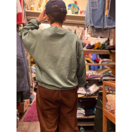[USED] お花 ステンシル スエット