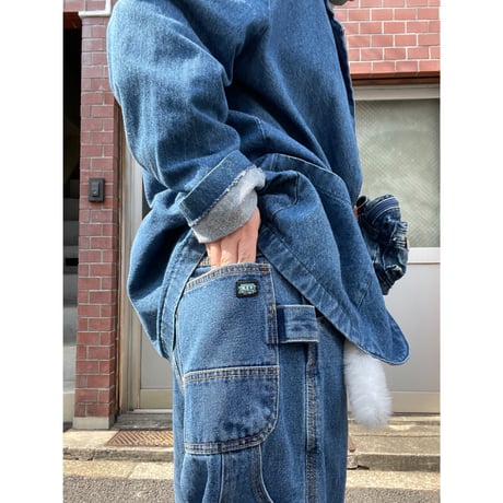 [USED] KEY 紐入り DENIM ペインターパンツ