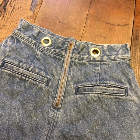 [USED] キルティング柄 DENIM SHORTS