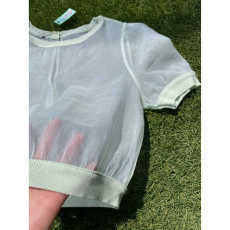 [USED] MINT シースルー TOPS♡