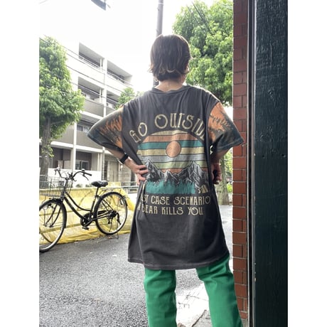 [USED]  森のくまcamp Tee 🐻🏕️