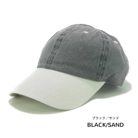 [SELECT] COTTON ピグメント 2tone CAP