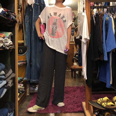 [USED] vintage CocaColaプリントTee