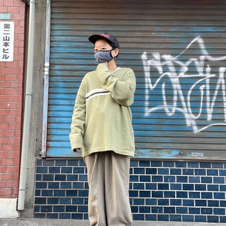 [USED] 00's GAP ボーダー COTTONニット