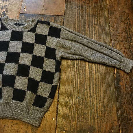 [USED] かわいい！チェッカーニット