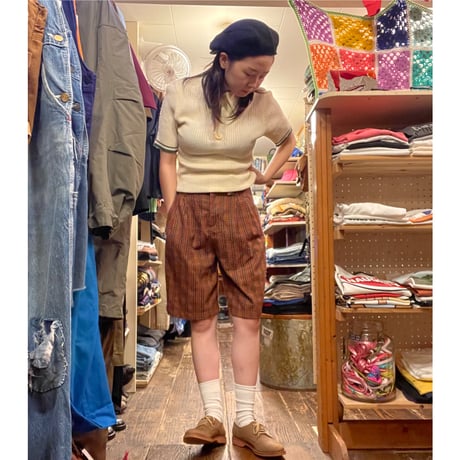 [DEAD STOCK]MODA FORENZA チェックPANTS