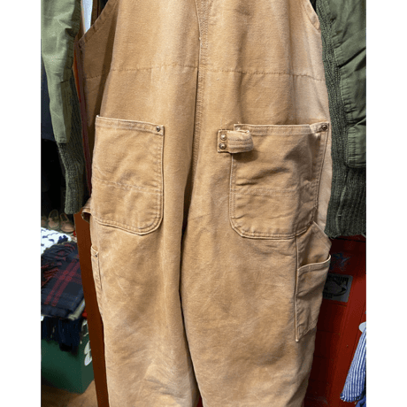 [USED] Carhartt 裏キルティング オーバーオール