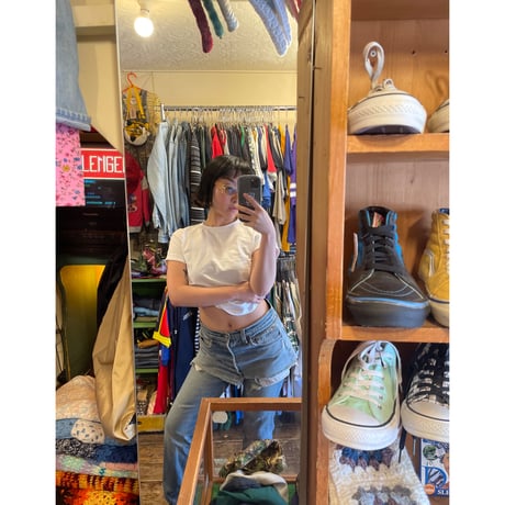 [USED] Levis501 カットオフスカート