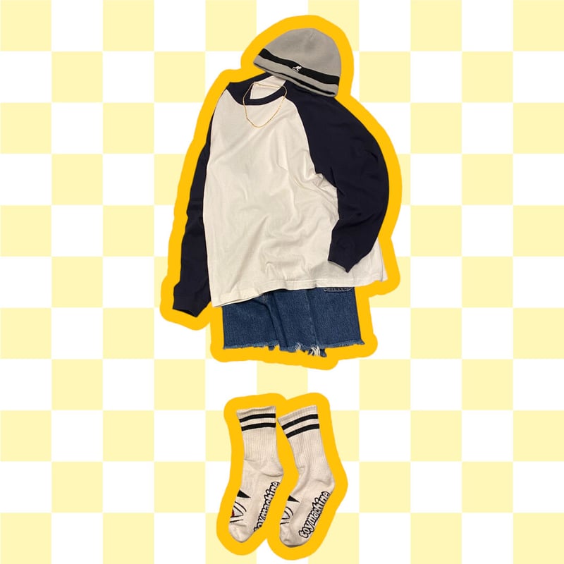 SELECT] 100% COTTON!! ラグラン L/S Tee | garden730