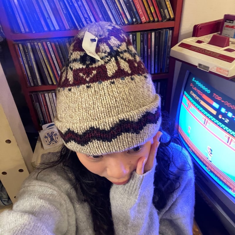 USED] ノルディック柄 ニット帽 | garden730