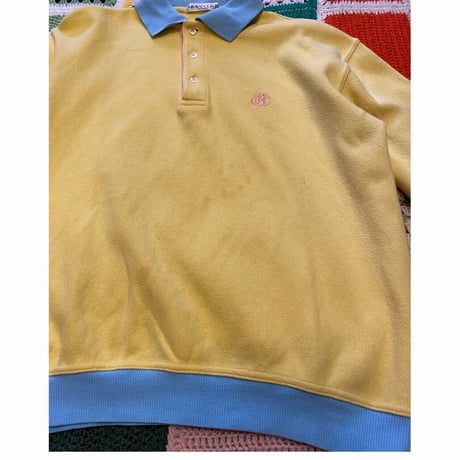 [USED]パステルカラーのゴルフシャツ💛