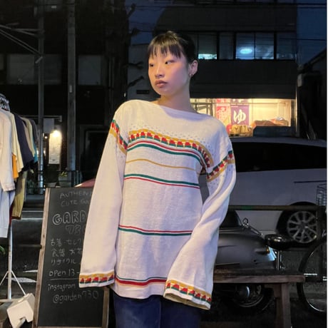 [USED]  かわいい形♡フレアセーター