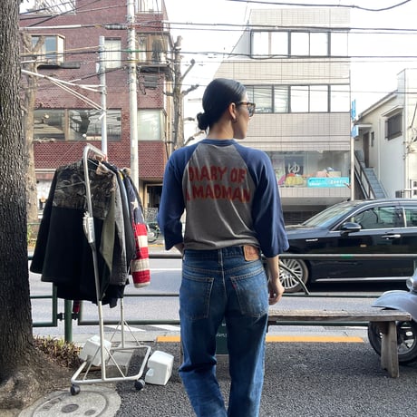 [USED] Vintage "Ozzy Osbourne" ラグラン　Tee