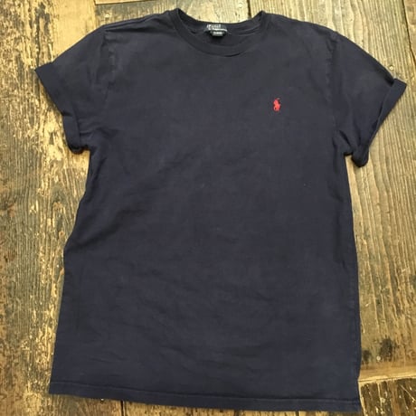 [USED]  POLO RALPH LAUREN  Tee  (NAVY)