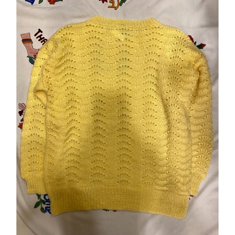 [USED]レモンカラーKNIT🍋