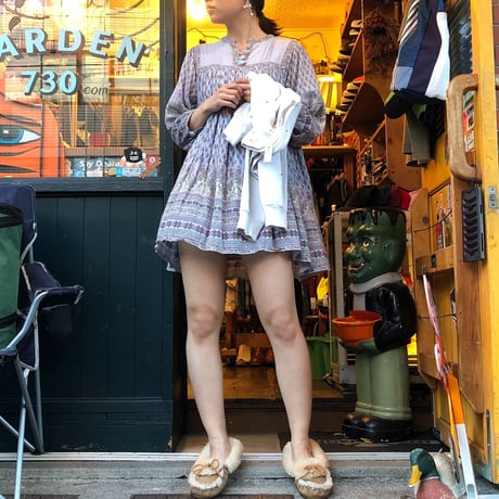 [USED]  サラフワ♡エスニックTOPS