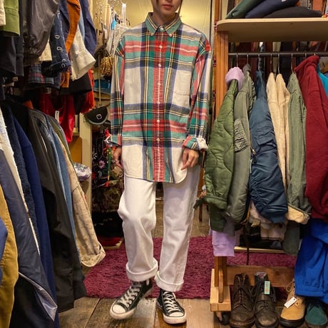 [USED]  90's GAP チェックシャツ♡